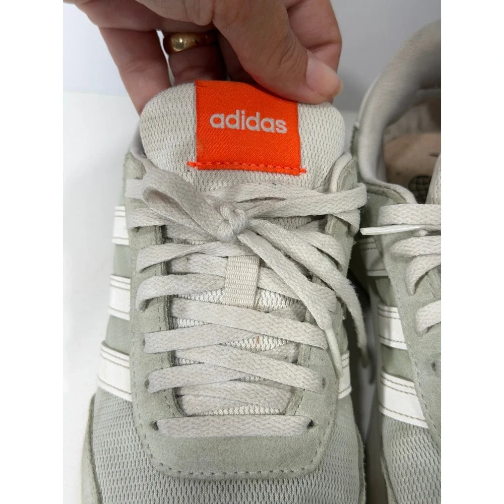 Adidas Retropy F2 Sage Green White‎ Orange Retro Running Shoes HQ1973 Mens 7